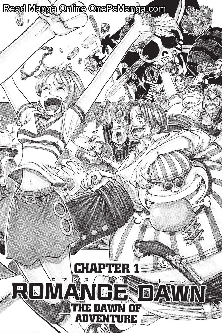 One Piece Manga One Piece, Chapter 1 - Page 2