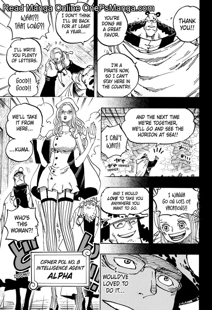 One Piece Manga One Piece, Chapter 1100 - Page 13