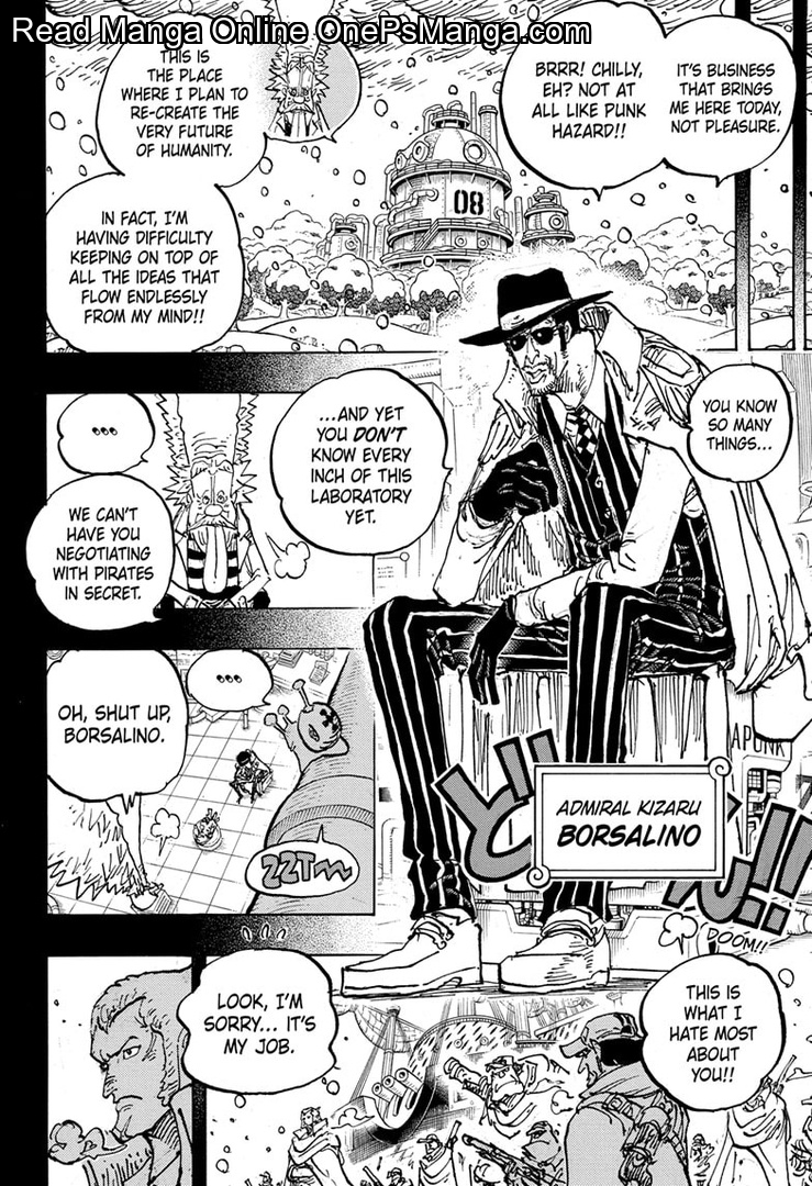 One Piece Manga One Piece, Chapter 1100 - Page 2