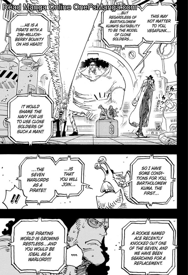One Piece Manga One Piece, Chapter 1100 - Page 3