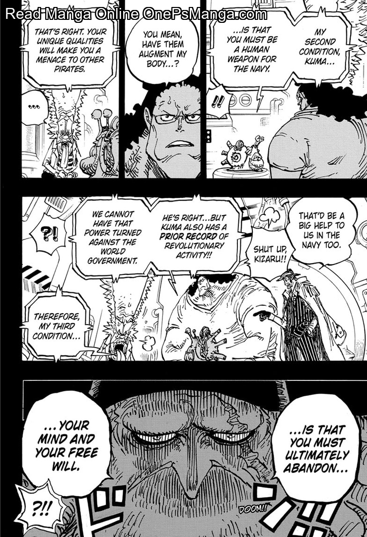 One Piece Manga One Piece, Chapter 1100 - Page 4