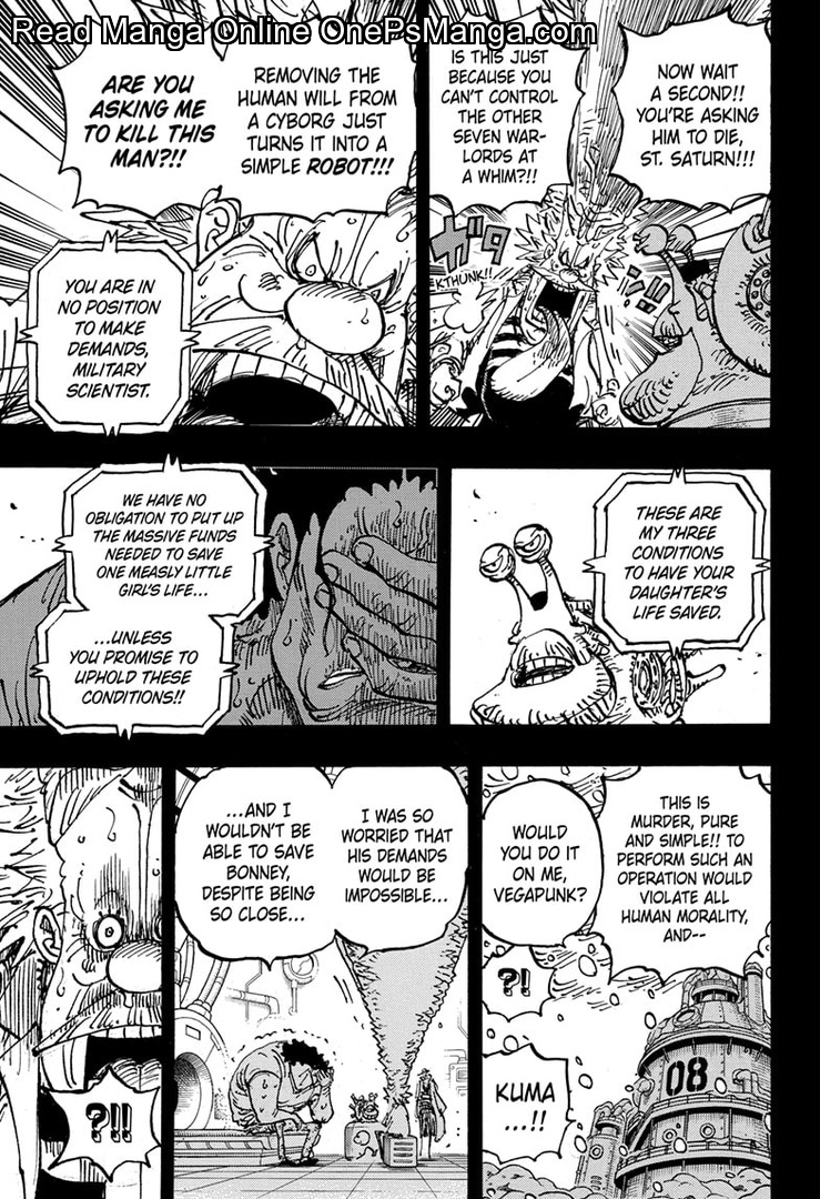 One Piece Manga One Piece, Chapter 1100 - Page 5
