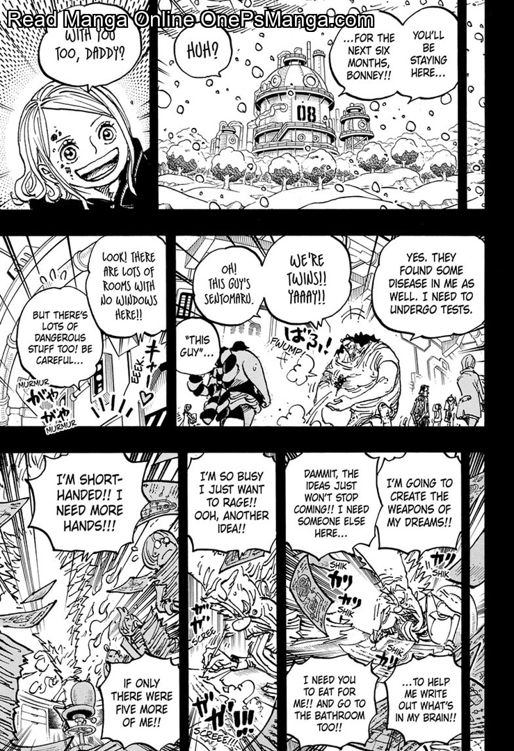 One Piece Manga One Piece, Chapter 1100 - Page 9