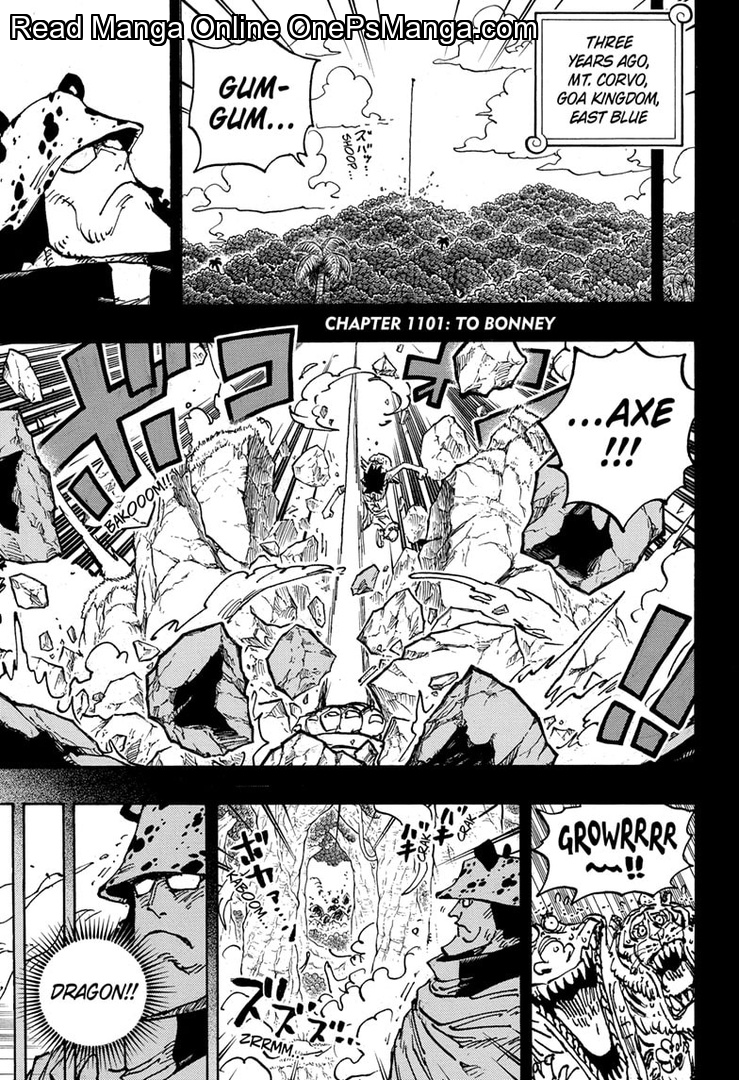 One Piece Manga One Piece, Chapter 1101 - Page 4