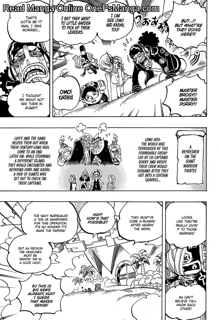 One Piece Manga One Piece, Chapter 1107 - Page 4