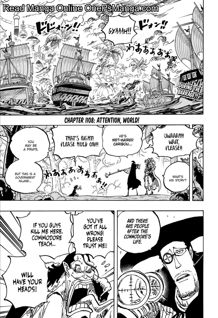 One Piece Manga One Piece, Chapter 1108 - Page 3