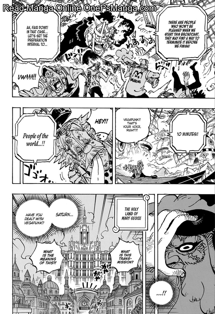One Piece Manga One Piece, Chapter 1109 - Page 4