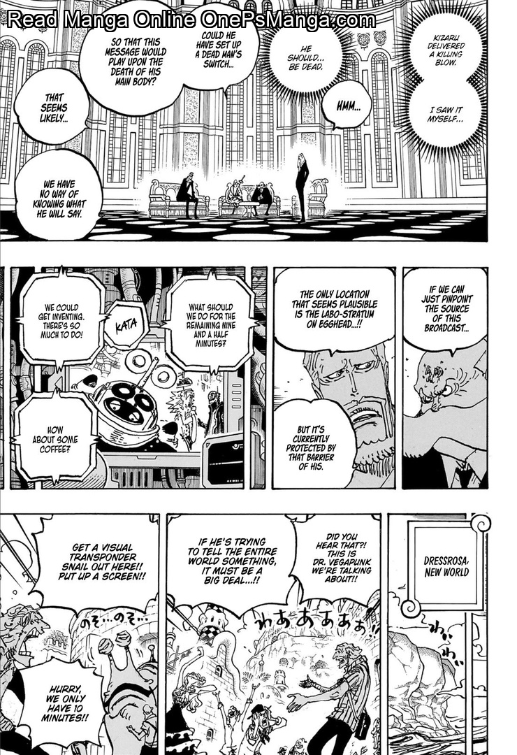 One Piece Manga One Piece, Chapter 1109 - Page 5