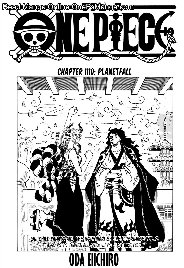 One Piece Manga One Piece, Chapter 1110 - Page 1