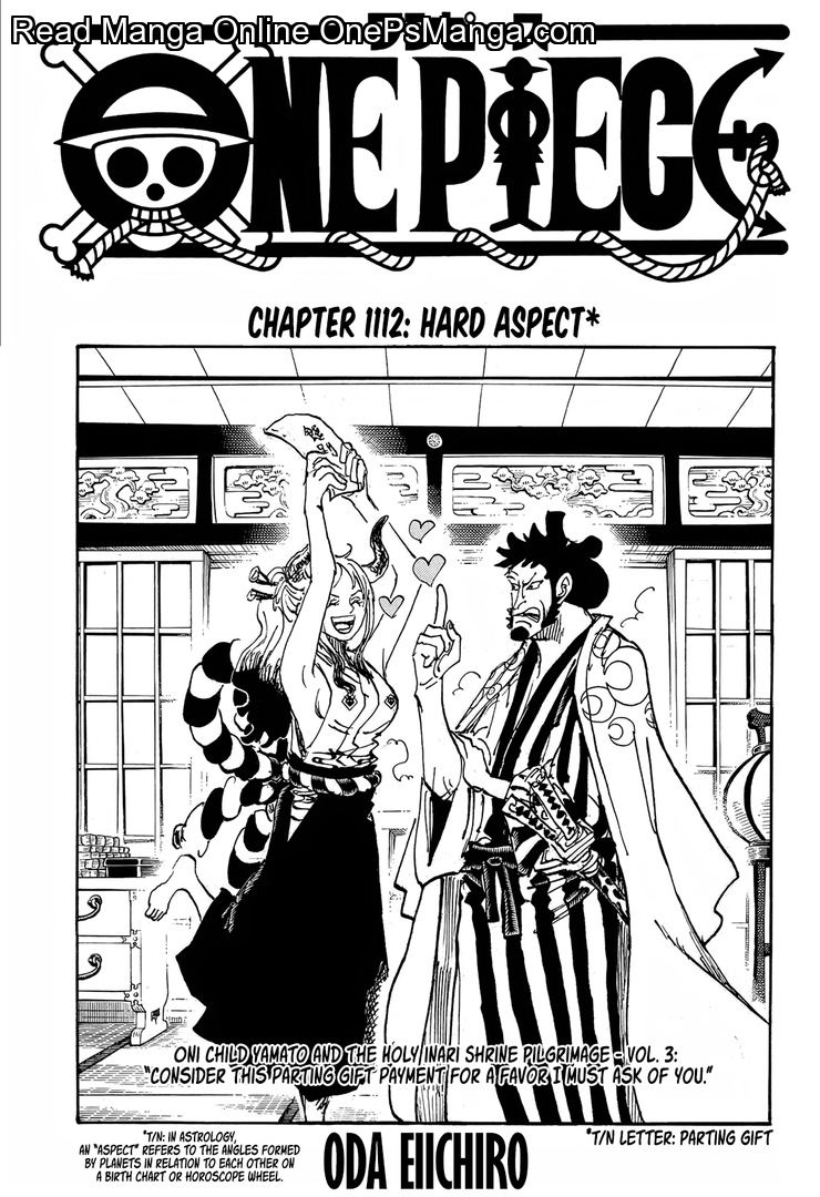 One Piece Manga One Piece, Chapter 1112 - Page 1