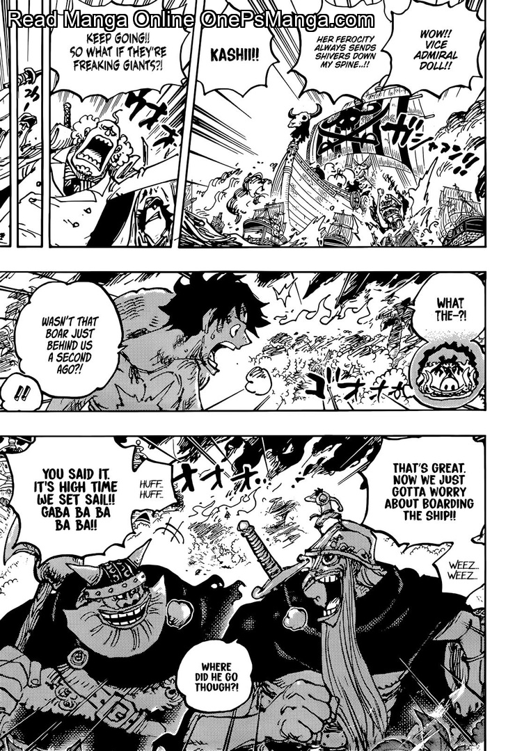 One Piece Manga One Piece, Chapter 1117 - Page 11