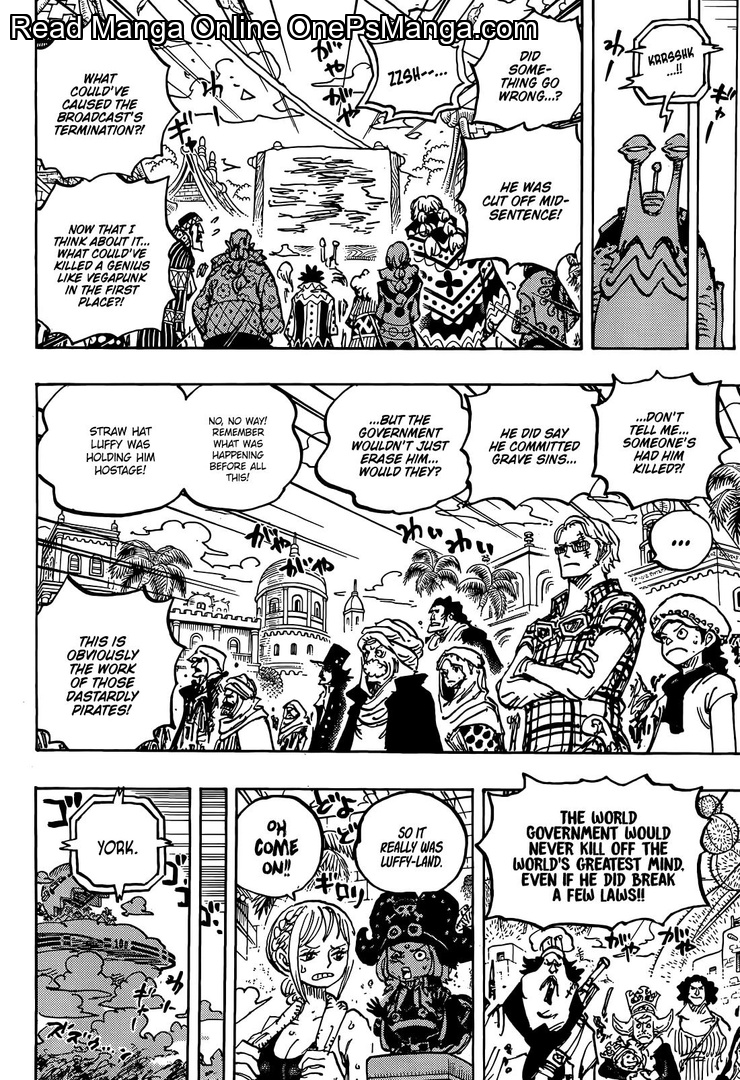 One Piece Manga One Piece, Chapter 1118 - Page 4