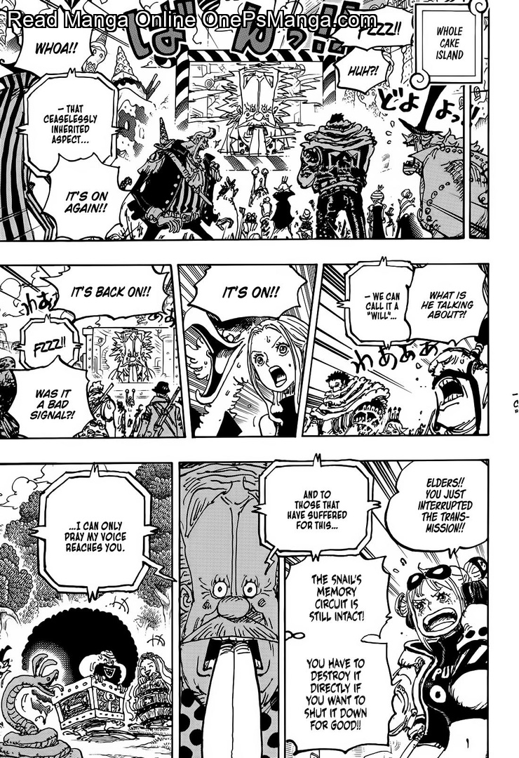 One Piece Manga One Piece, Chapter 1119 - Page 8