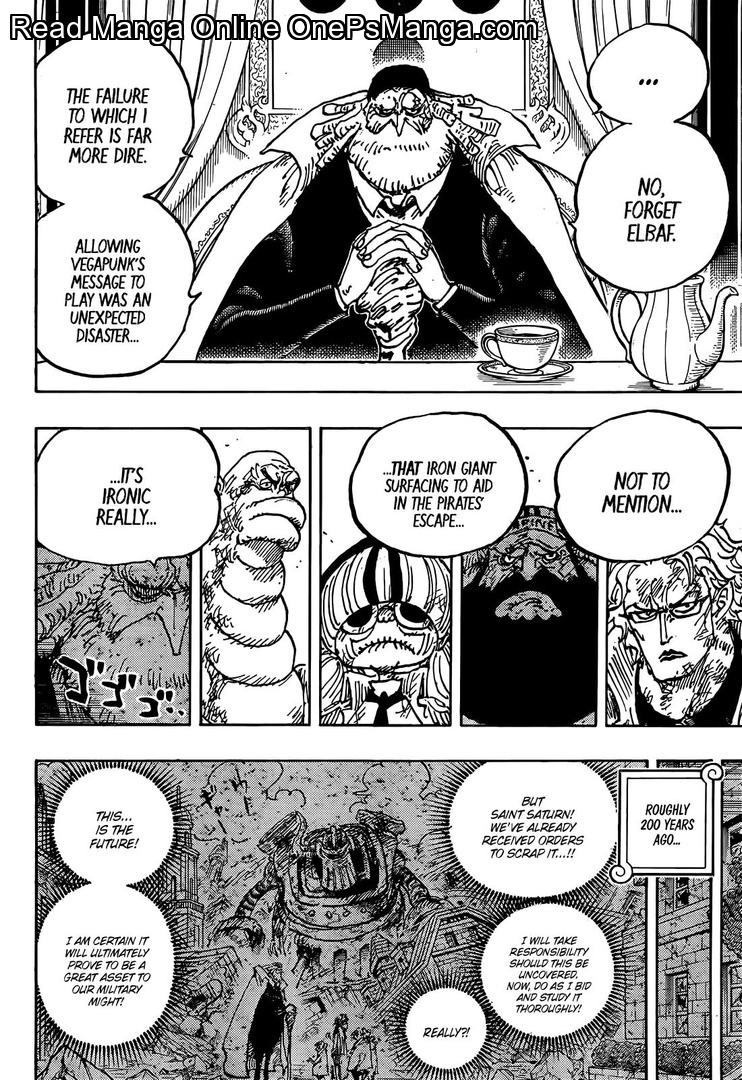 One Piece Manga One Piece, Chapter 1125 - Page 4