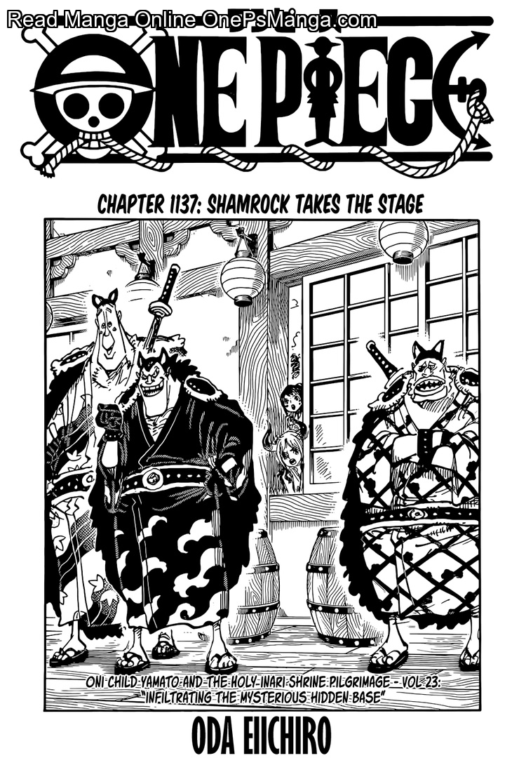 One Piece Manga One Piece, Chapter 1137 - Page 1