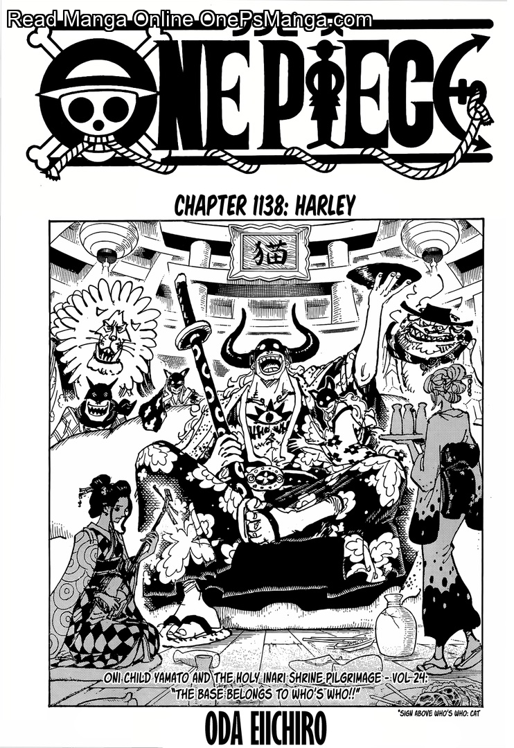One Piece Manga One Piece, Chapter 1138 - Page 1