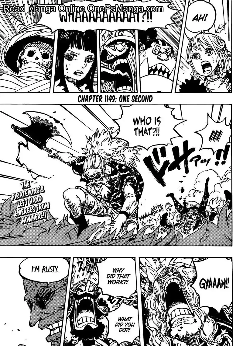 One Piece Chapter 1149 Page 1