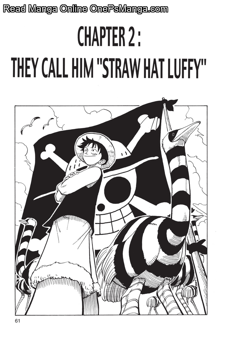 One Piece Manga One Piece, Chapter 2 - Page 3